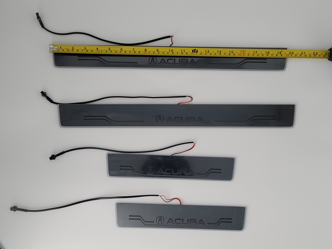 Illuminated LED door Sill for Acura